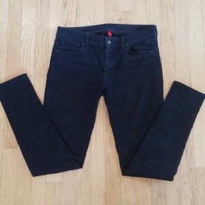Uniqlo size 27 navy straight leg jeans